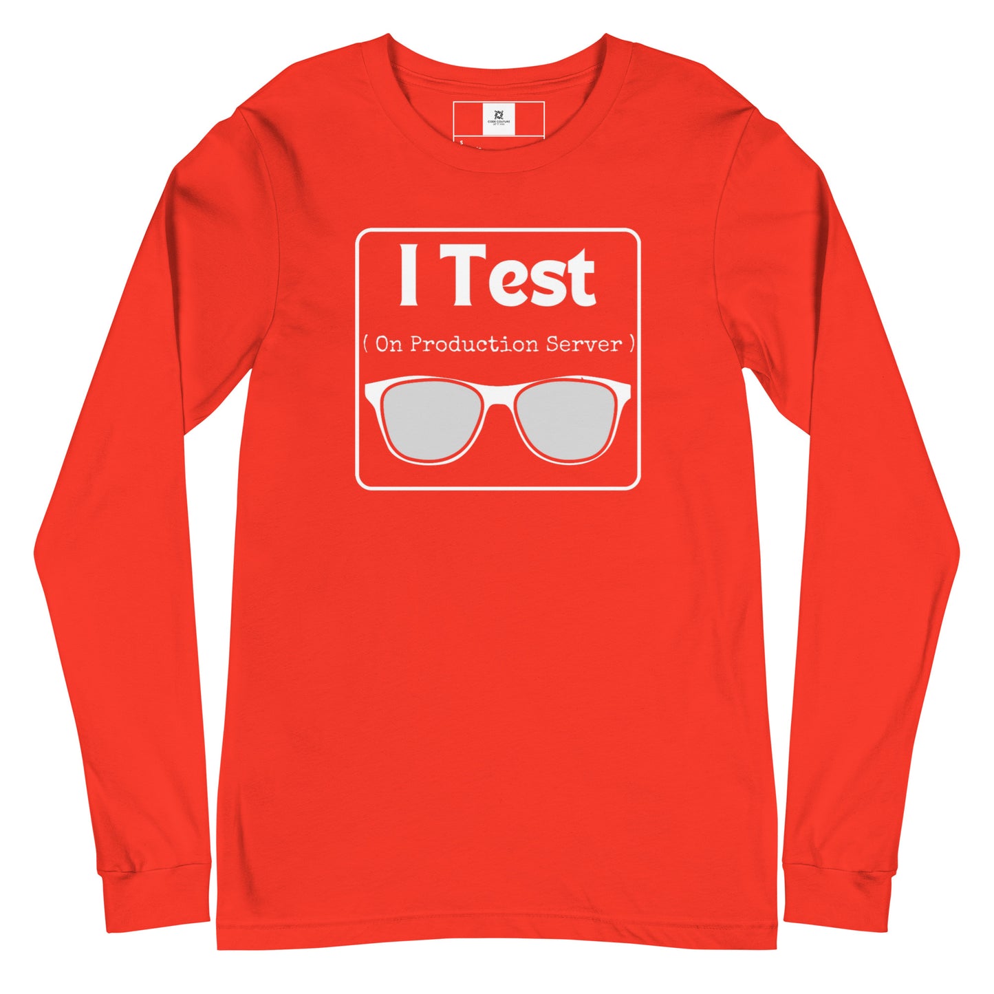 I Test on Production Long Sleeve