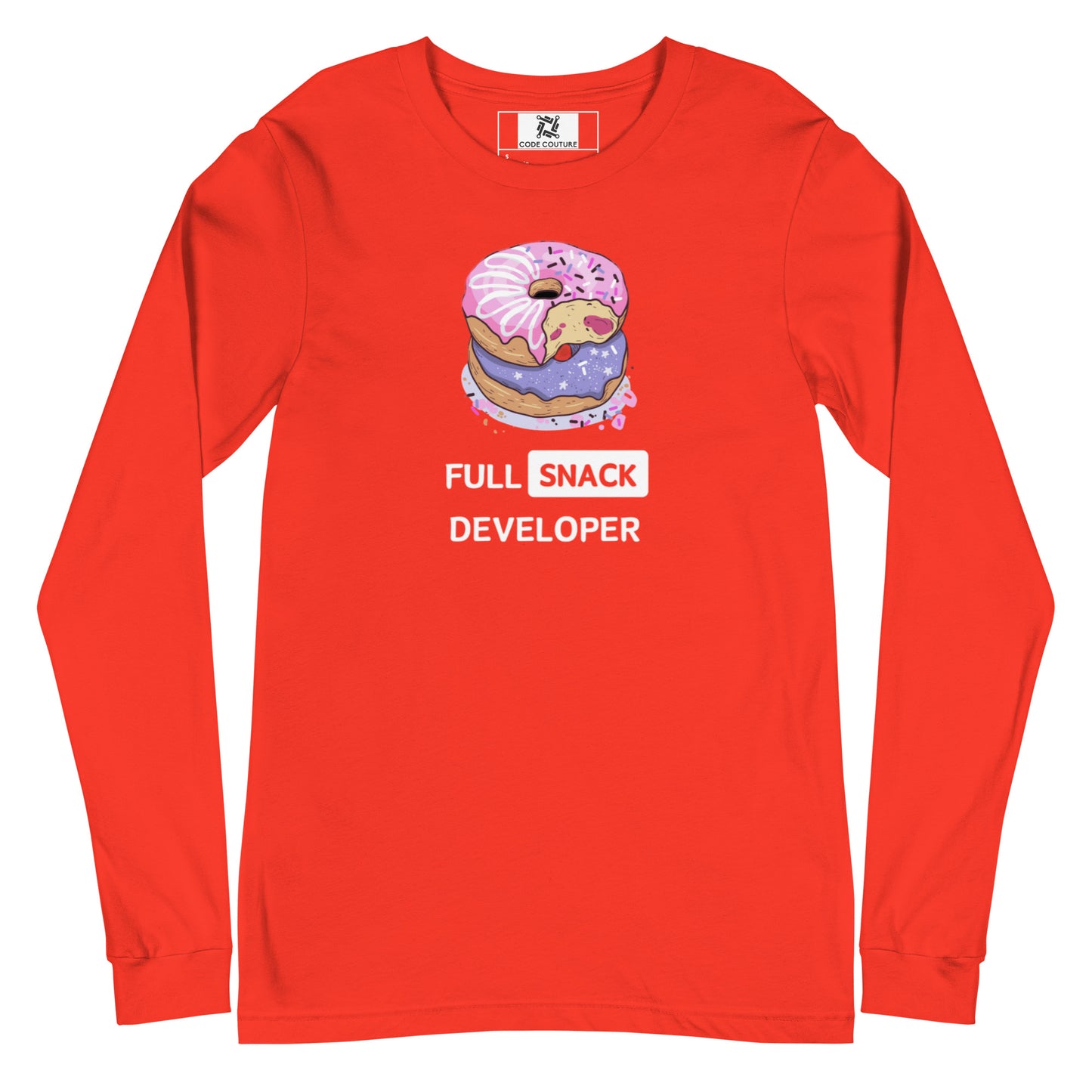 Doughnuts Full Snack Developer Long Sleeve - Dark