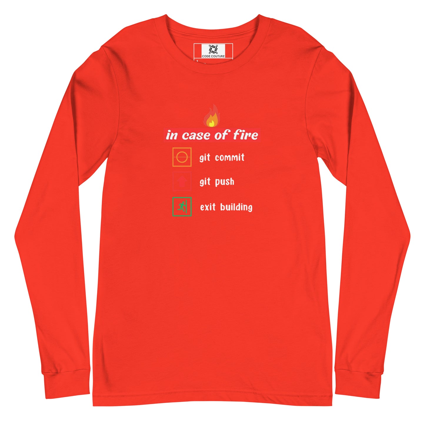 Emergency Instructions Long Sleeve - Dark