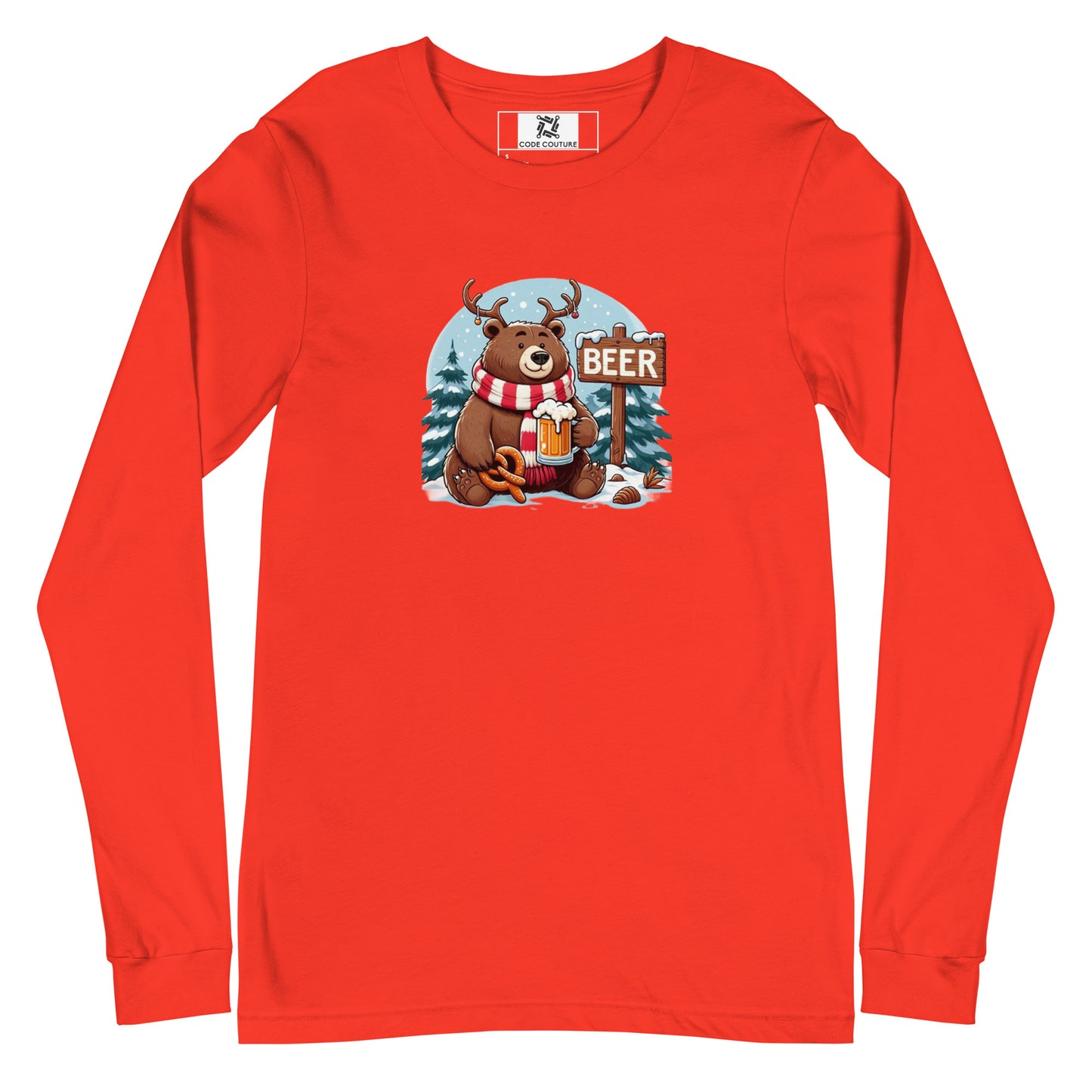 Holiday Bear Long Sleeve - Dark