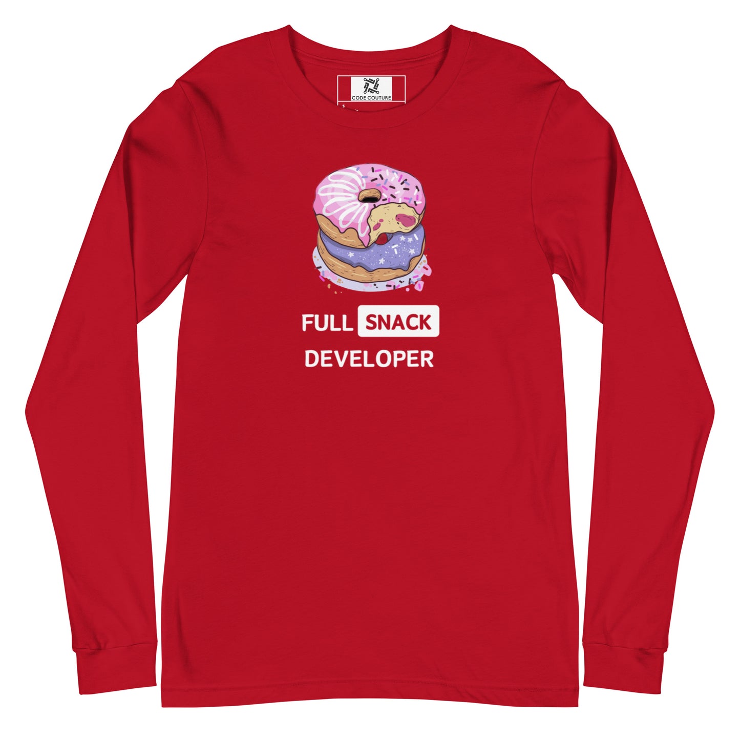 Doughnuts Full Snack Developer Long Sleeve - Dark