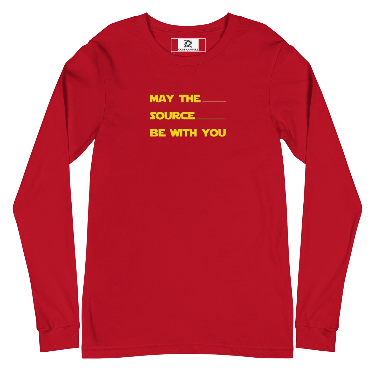 Star Wars Font Long Sleeve