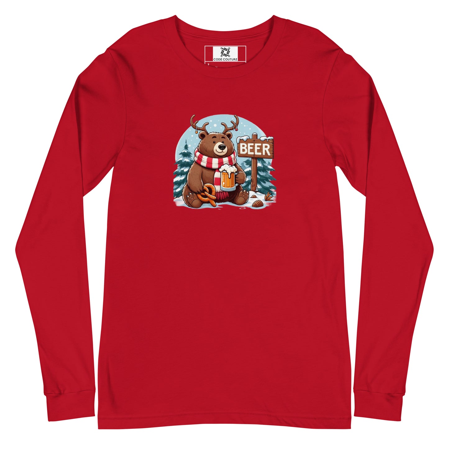 Holiday Bear Long Sleeve - Dark