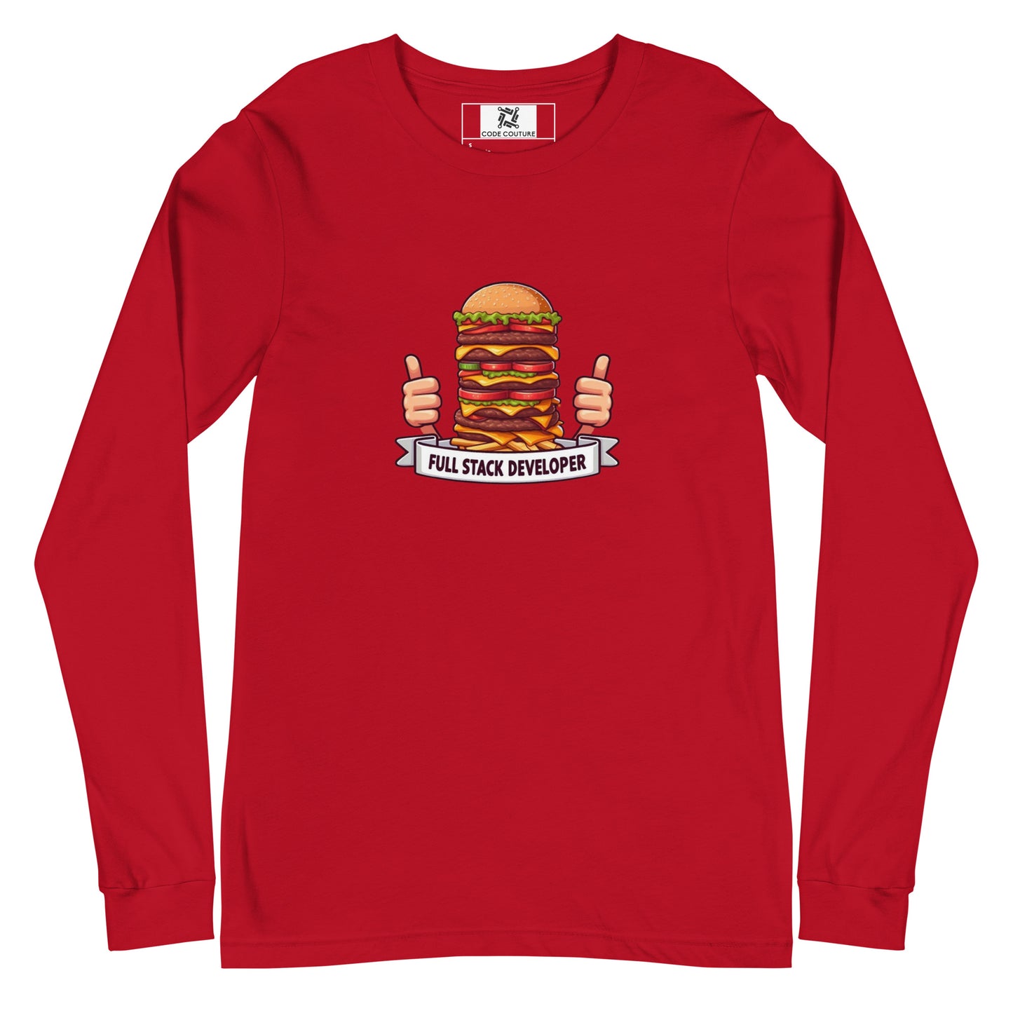 Burgers Full Stacker Long Sleeve - Dark