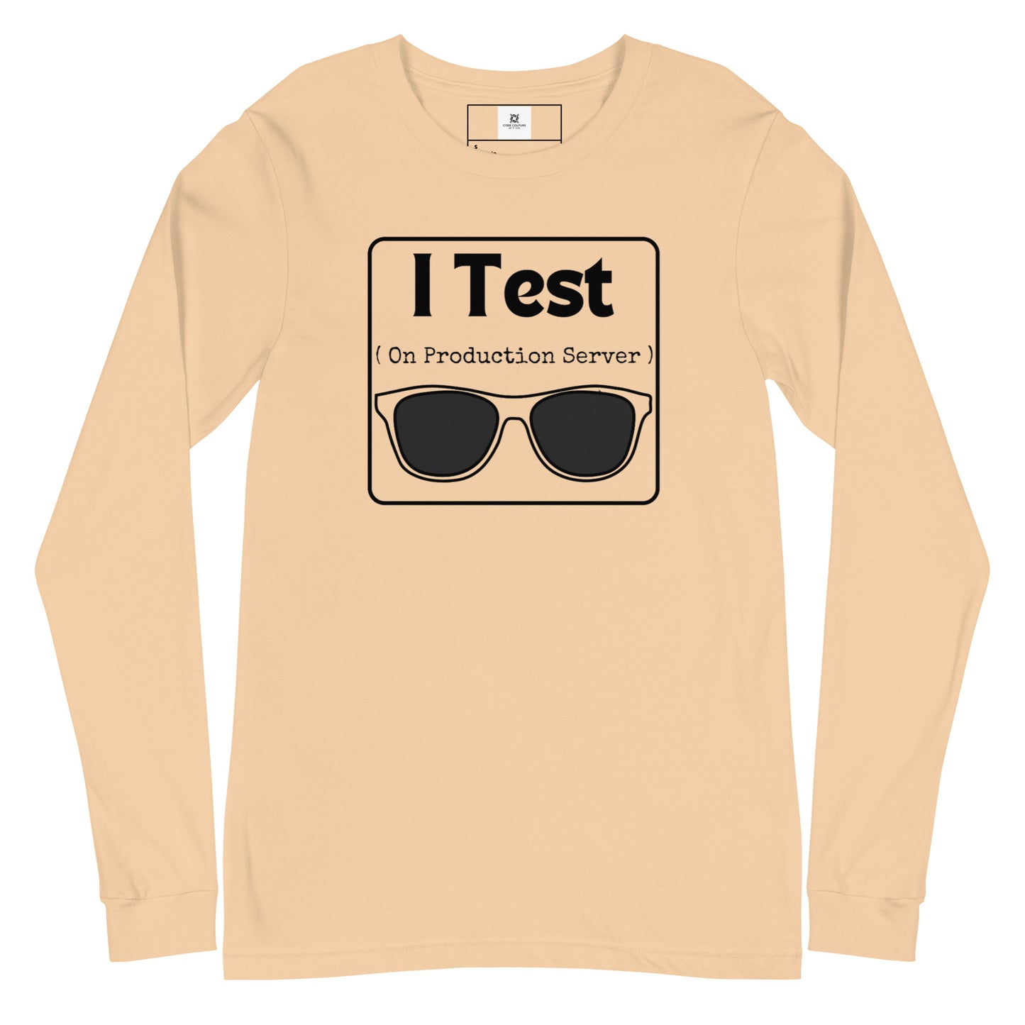 I Test on Production Long Sleeve - Light