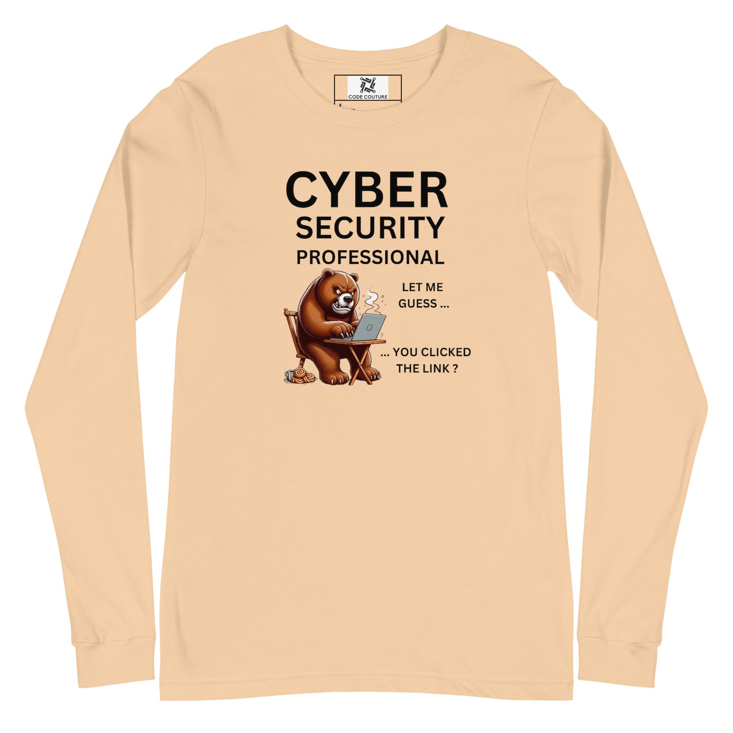 Very Angry Cyber Bear Long Sleeve