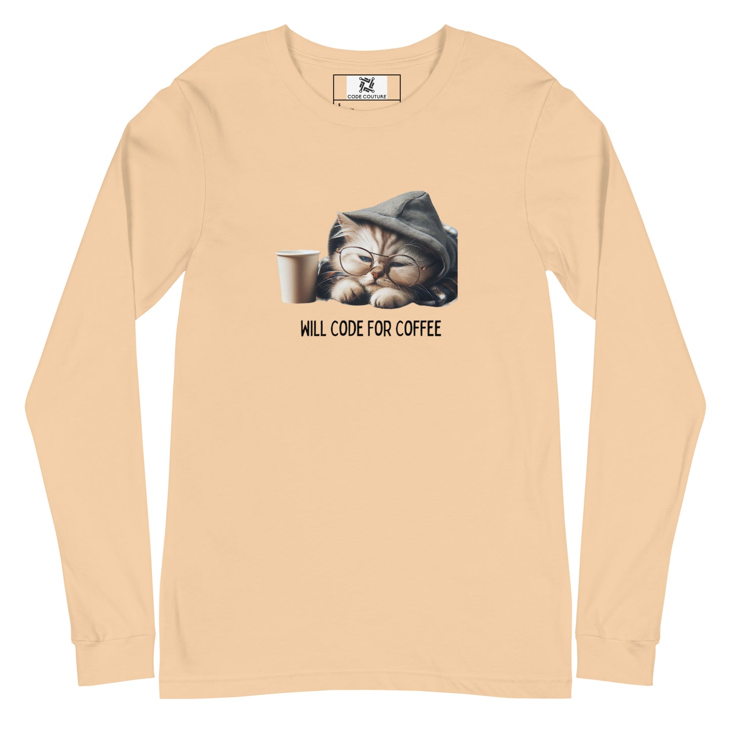 Tired Kitty Developer Long Sleeve