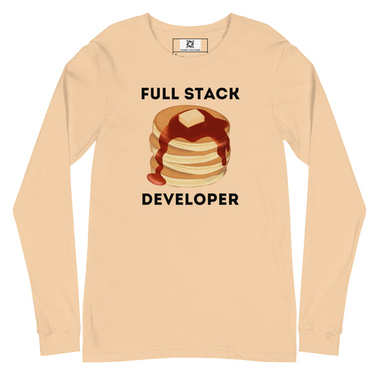 Full-stack Pancake Developer Long Sleeve