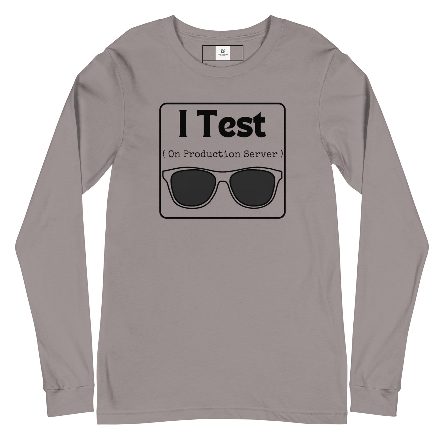 I Test on Production Long Sleeve - Light