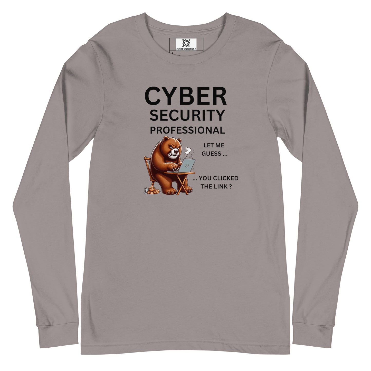 Very Angry Cyber Bear Long Sleeve