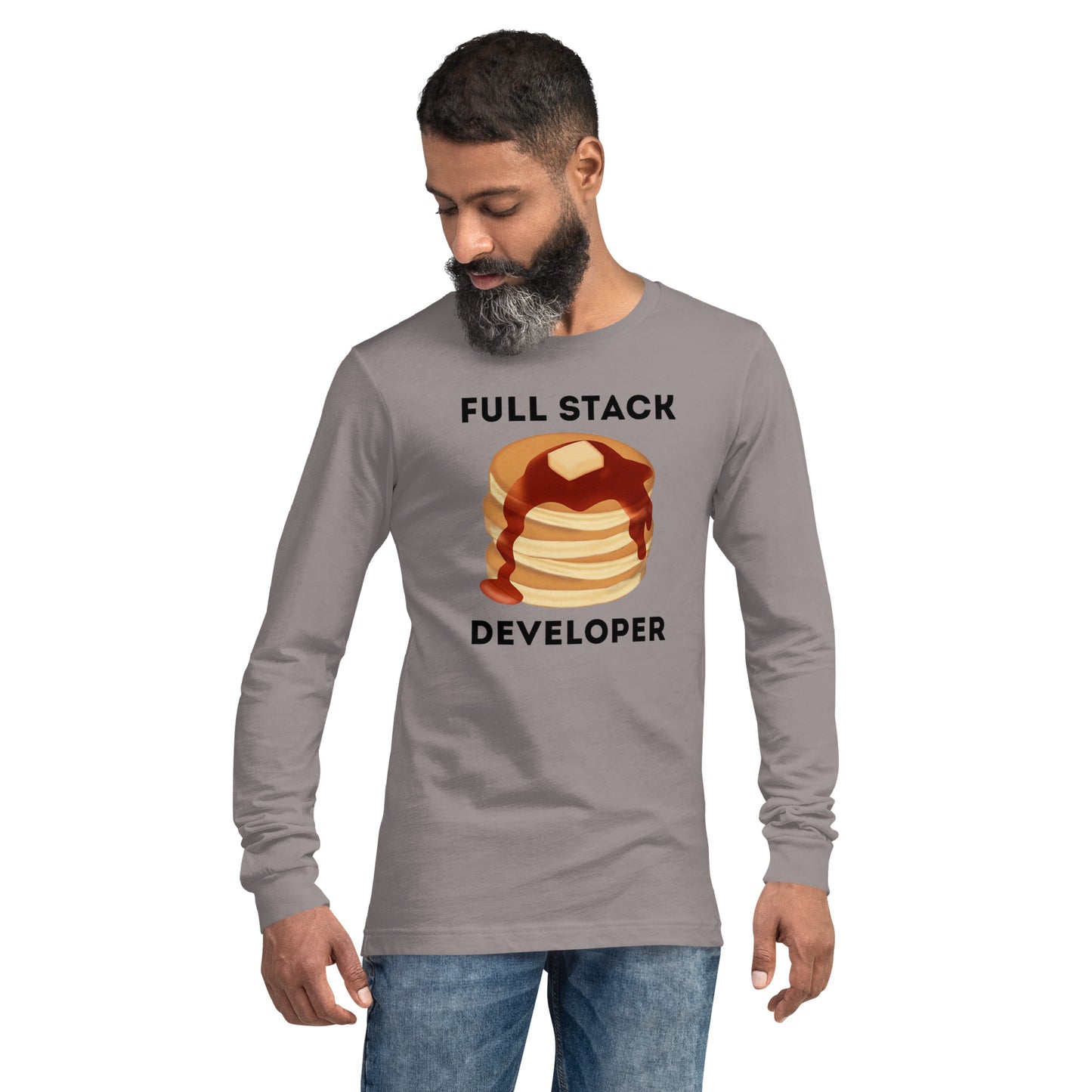 Full-stack Pancake Developer Long Sleeve