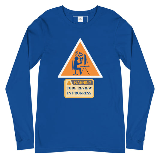 Warning Code Review Long Sleeve