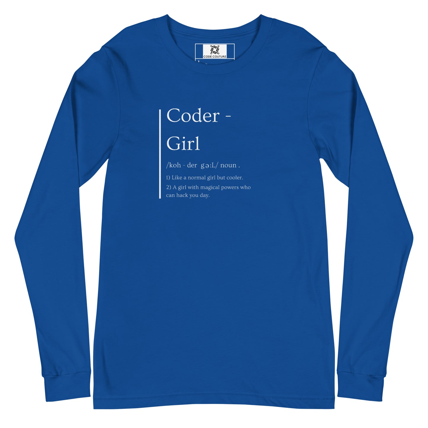 Coder Girl Long Sleeve - Dark