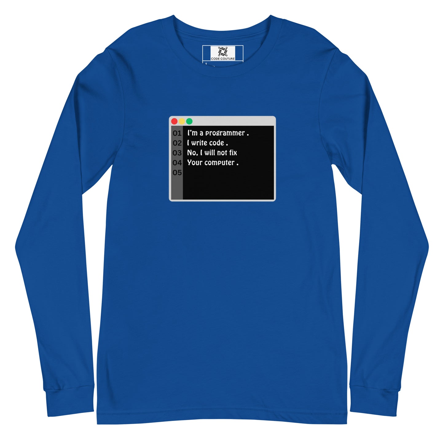 Programmer Tab Long Sleeve - Dark