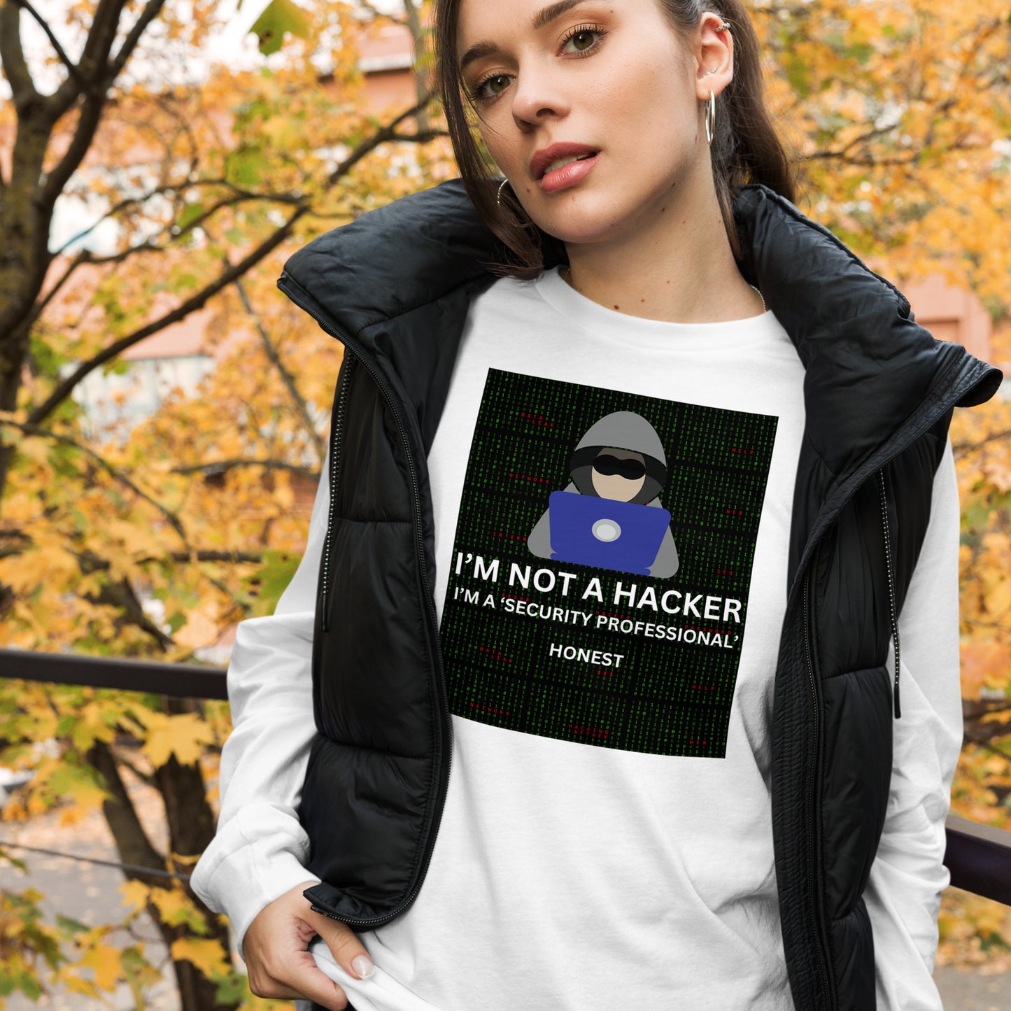 Not A Hacker Long Sleeve