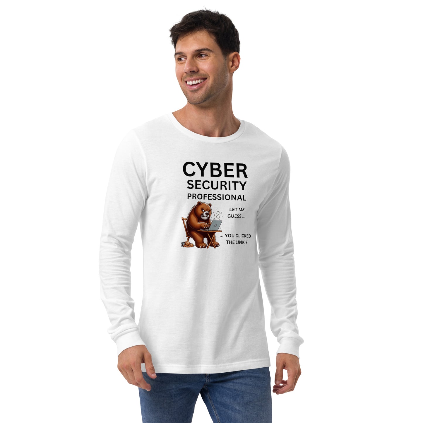 Very Angry Cyber Bear Long Sleeve