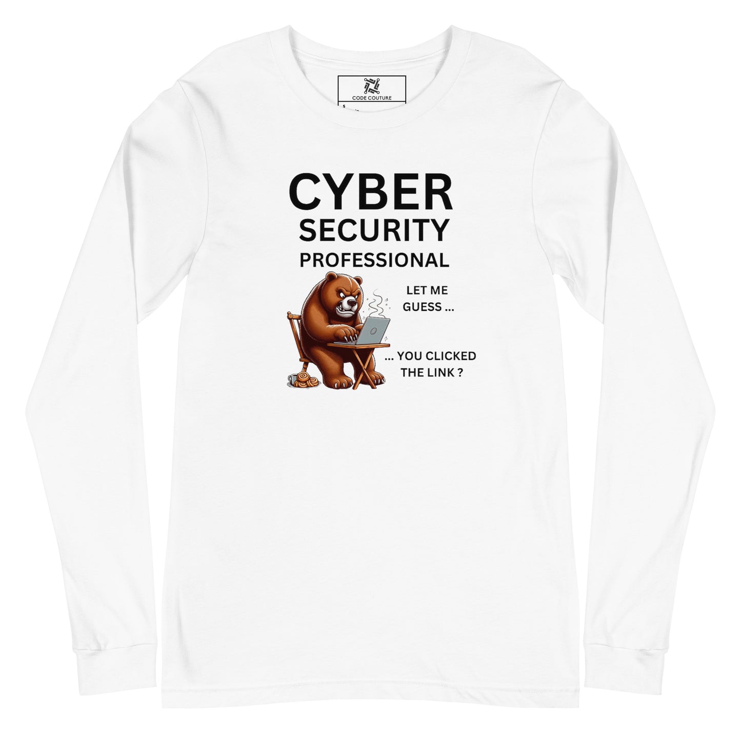 Very Angry Cyber Bear Long Sleeve