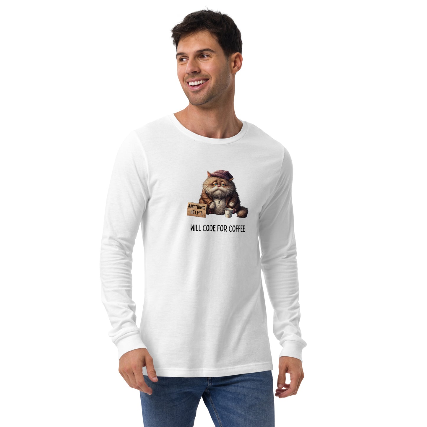 Homeless Kitty Long Sleeve