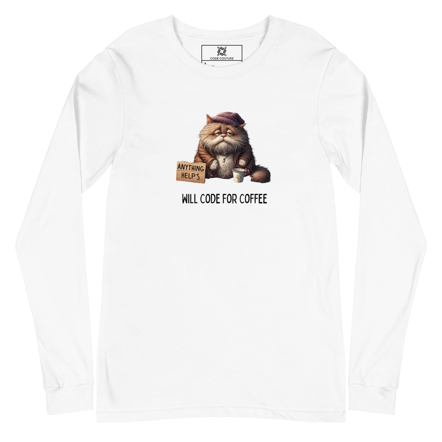 Homeless Kitty Long Sleeve