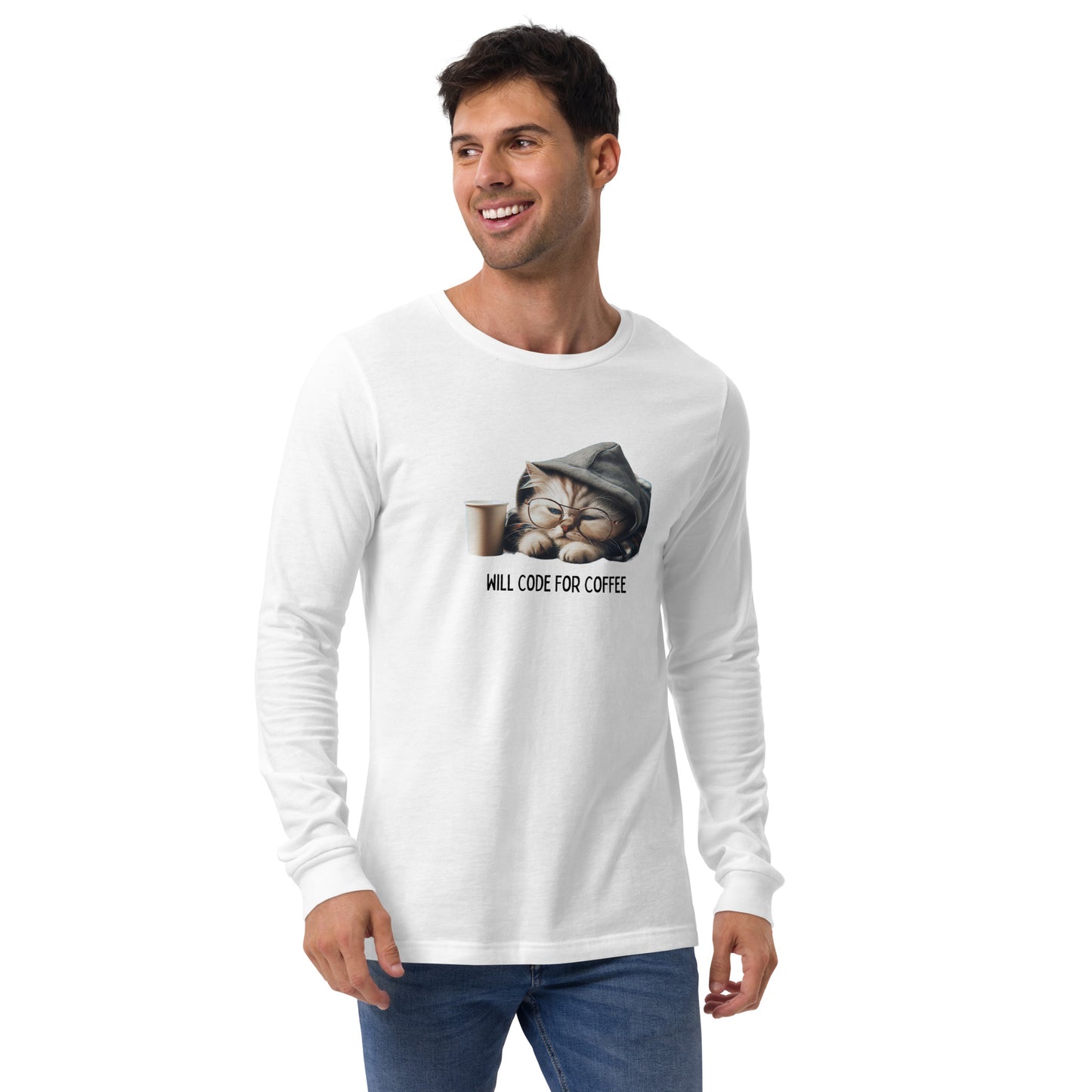 Tired Kitty Developer Long Sleeve