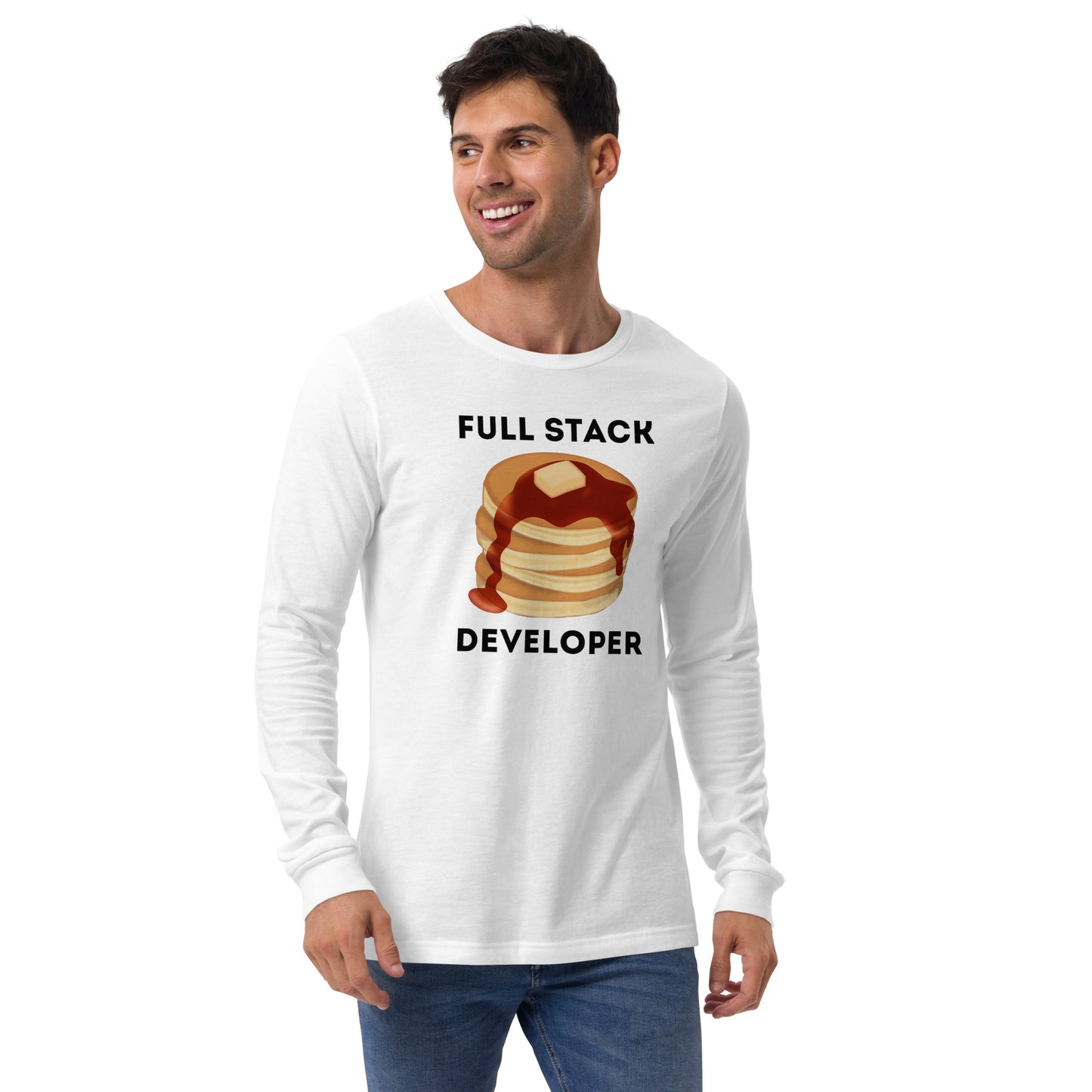 Full-stack Pancake Developer Long Sleeve