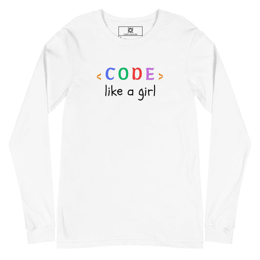 Code Like a Girl Long Sleeve