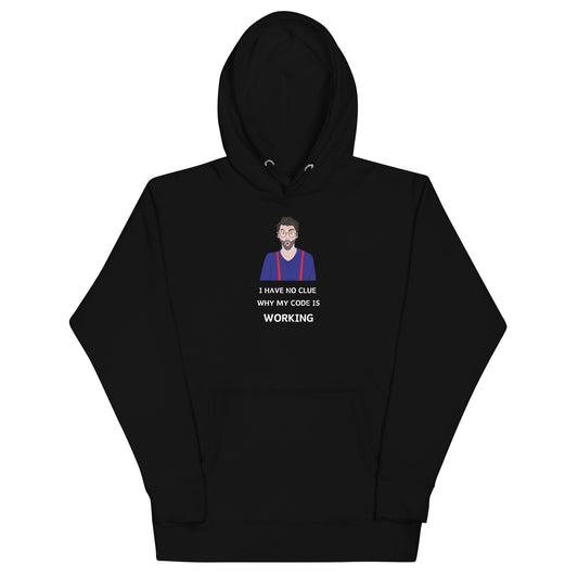 I Have No Idea Hoodie - Dark