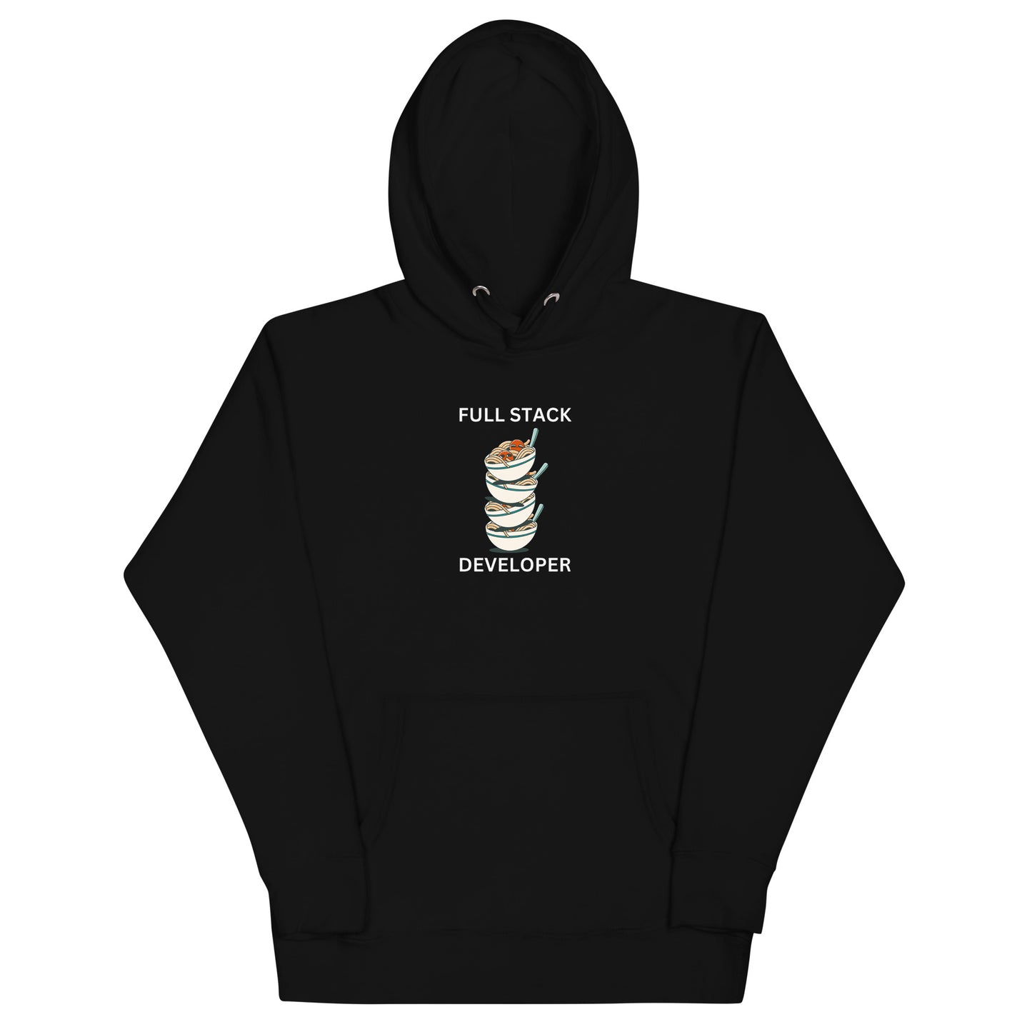 Full Spaghetti Developer Hoodie - Dark