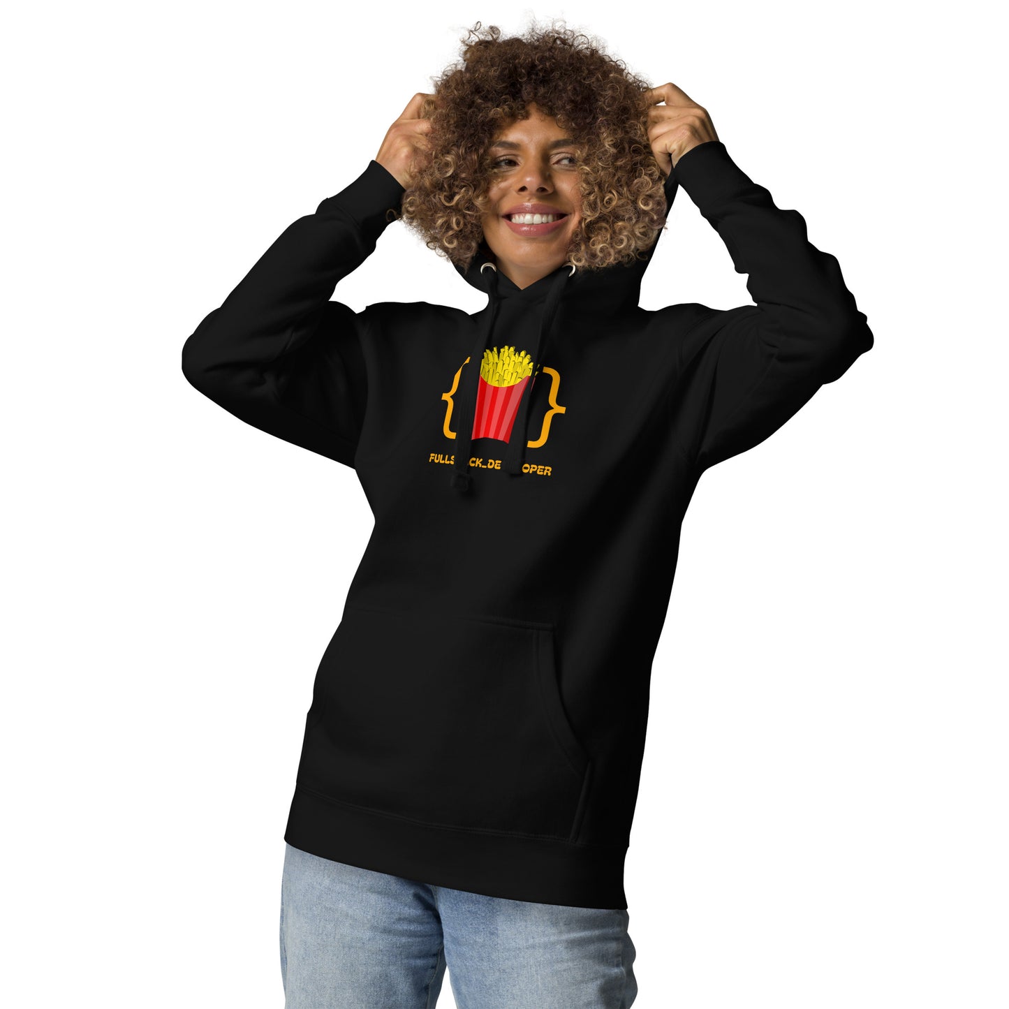 Full Fries Developer Hoodie - Dark