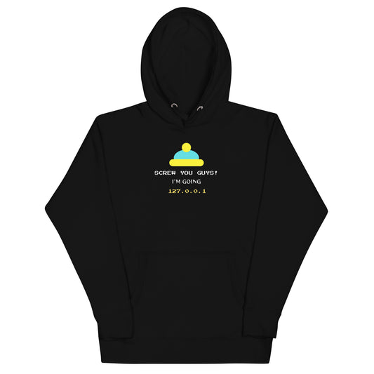 Cartman Slogan Hoodie - Dark