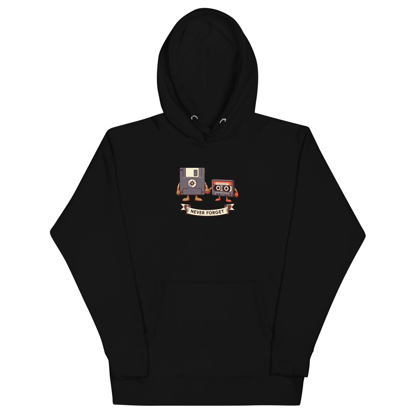 Never Forget Tech Hoodie - Dark