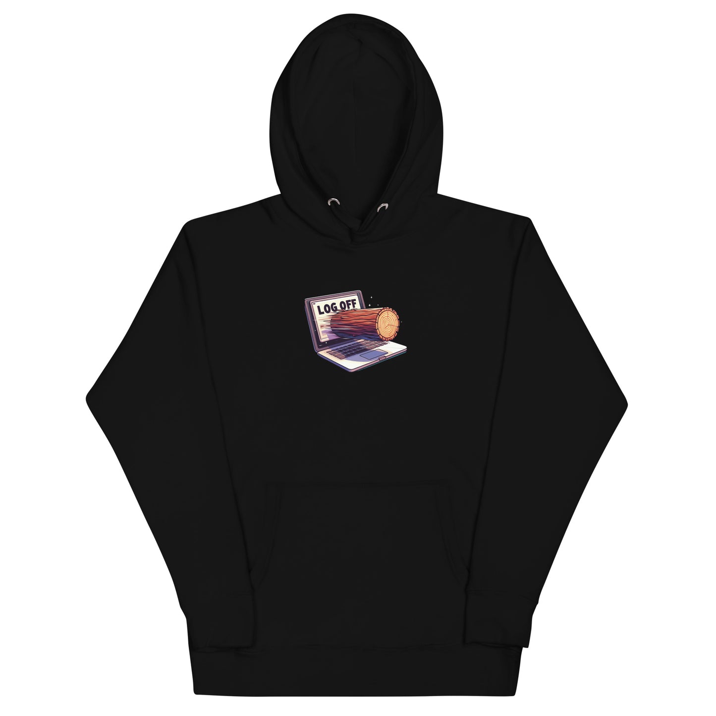 Log Off Hoodie - Dark