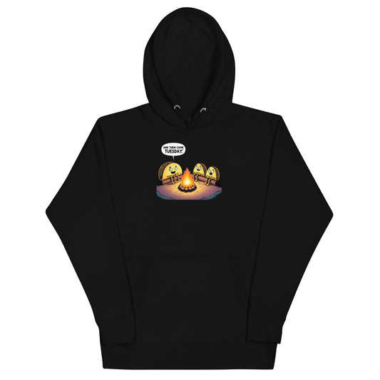 Scared Tacos Hoodie - Dark