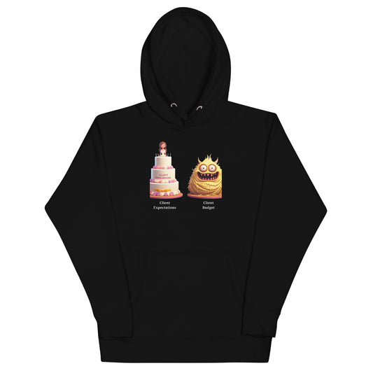 Client Budget vs. Expectations Hoodie