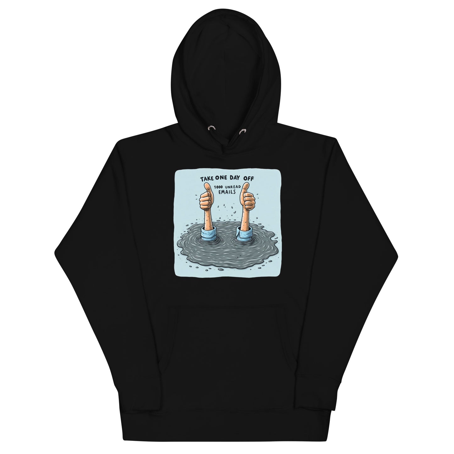 Take a Day Off Hoodie - Dark