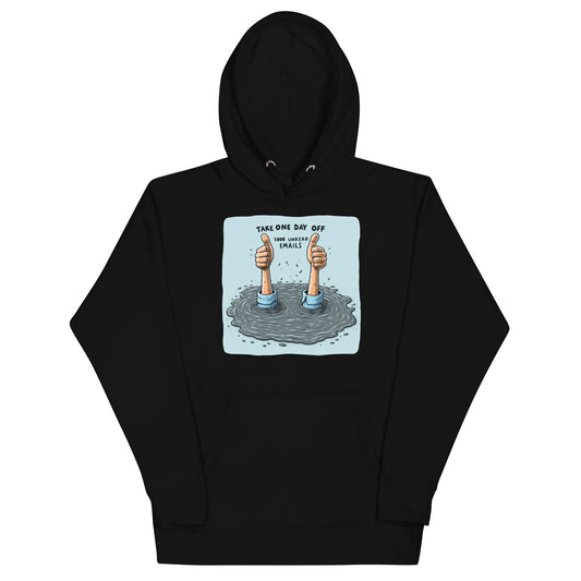 Take a Day Off Hoodie - Dark