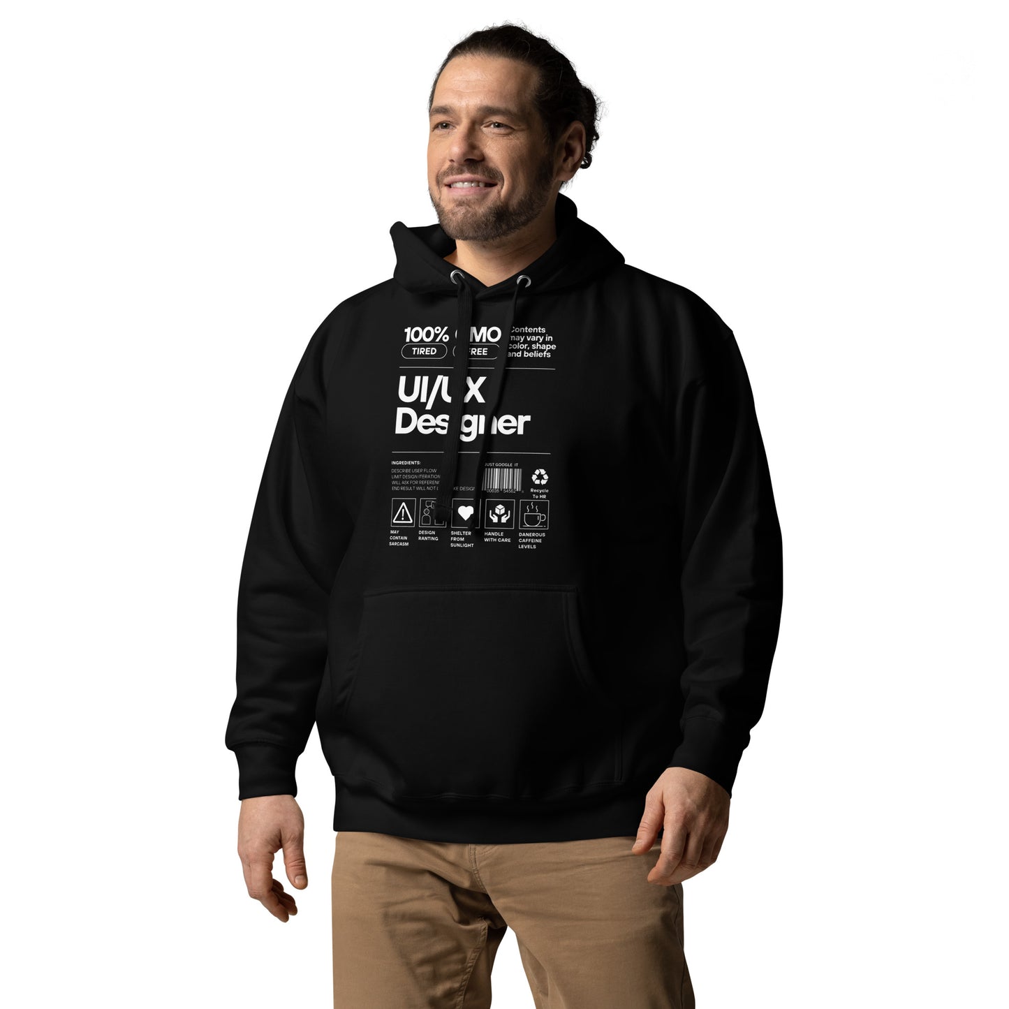 UI/UX Designer Label Hoodie