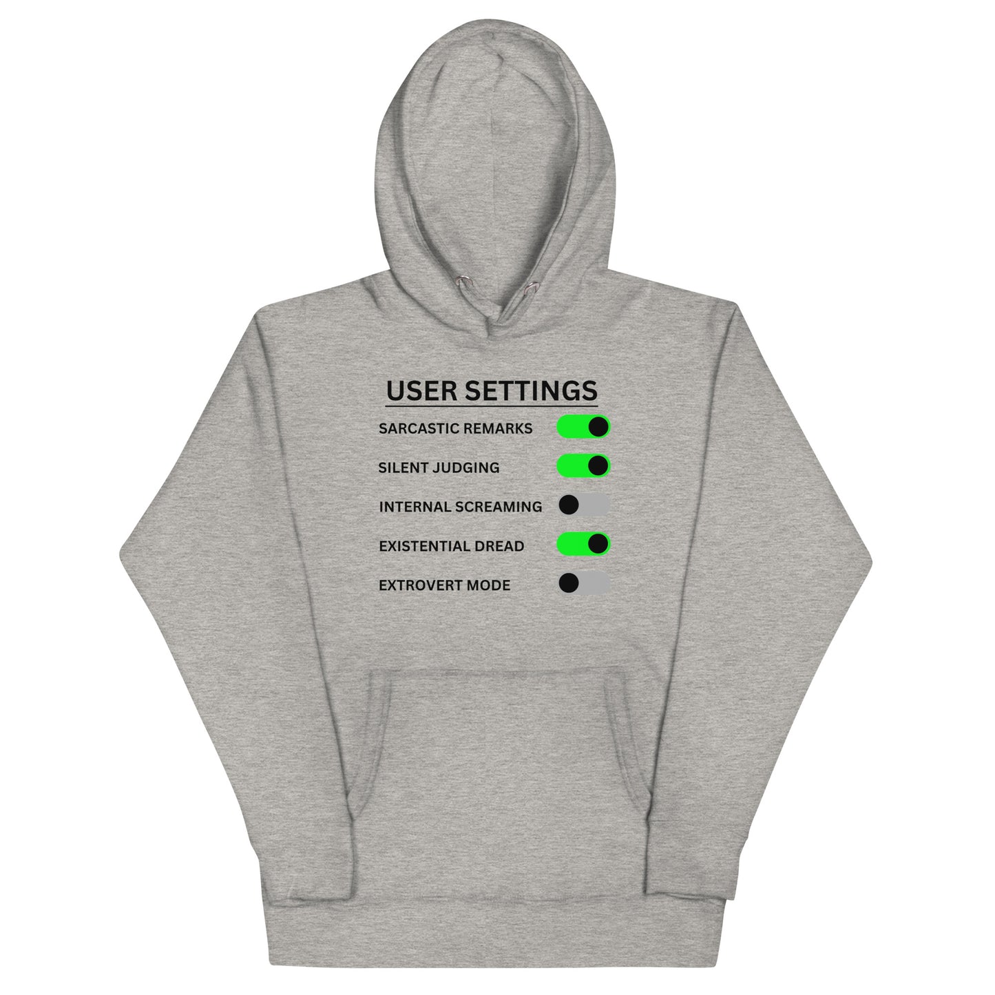 User Settings Hoodie - Light