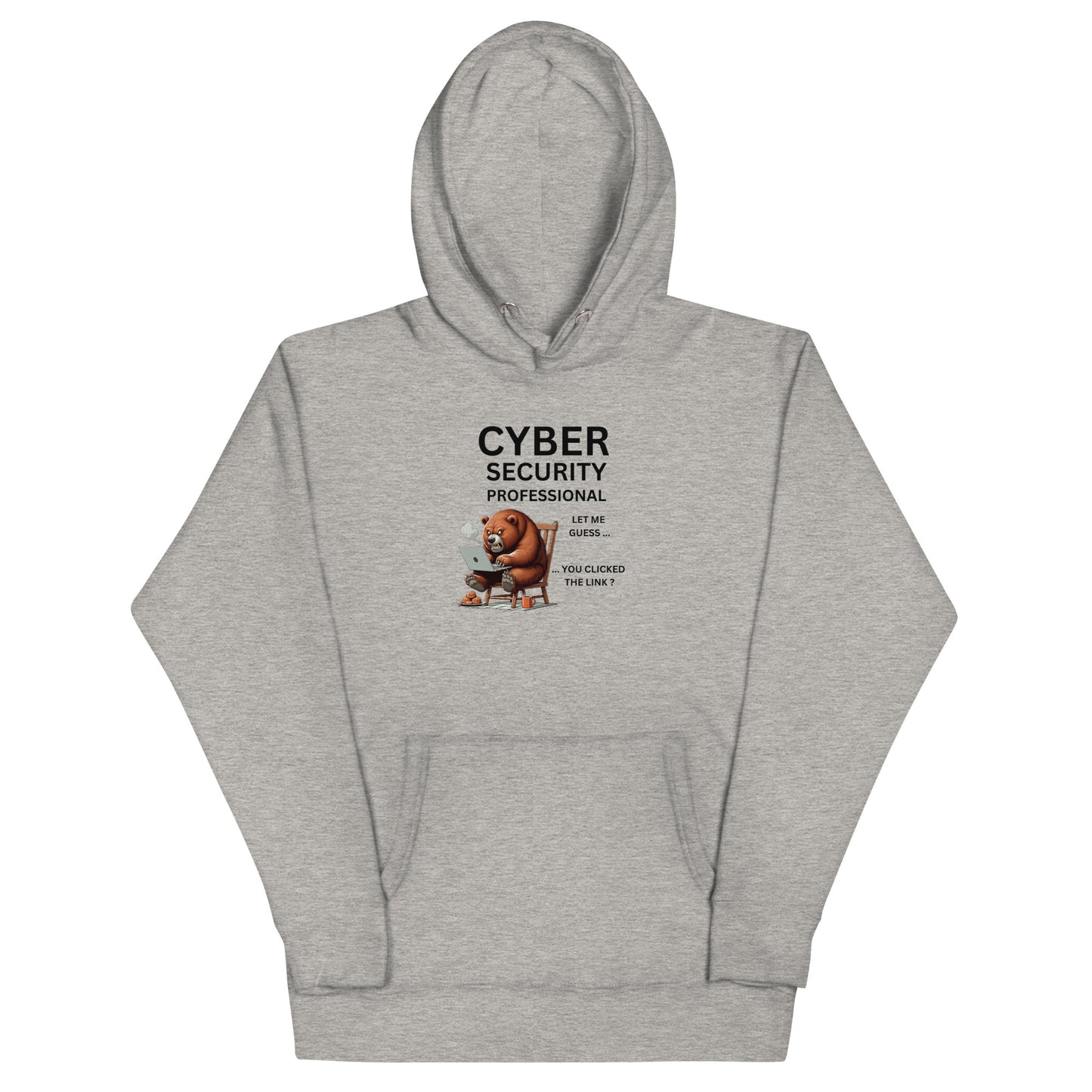 Super Angry Cyber Security Bear Hoodie