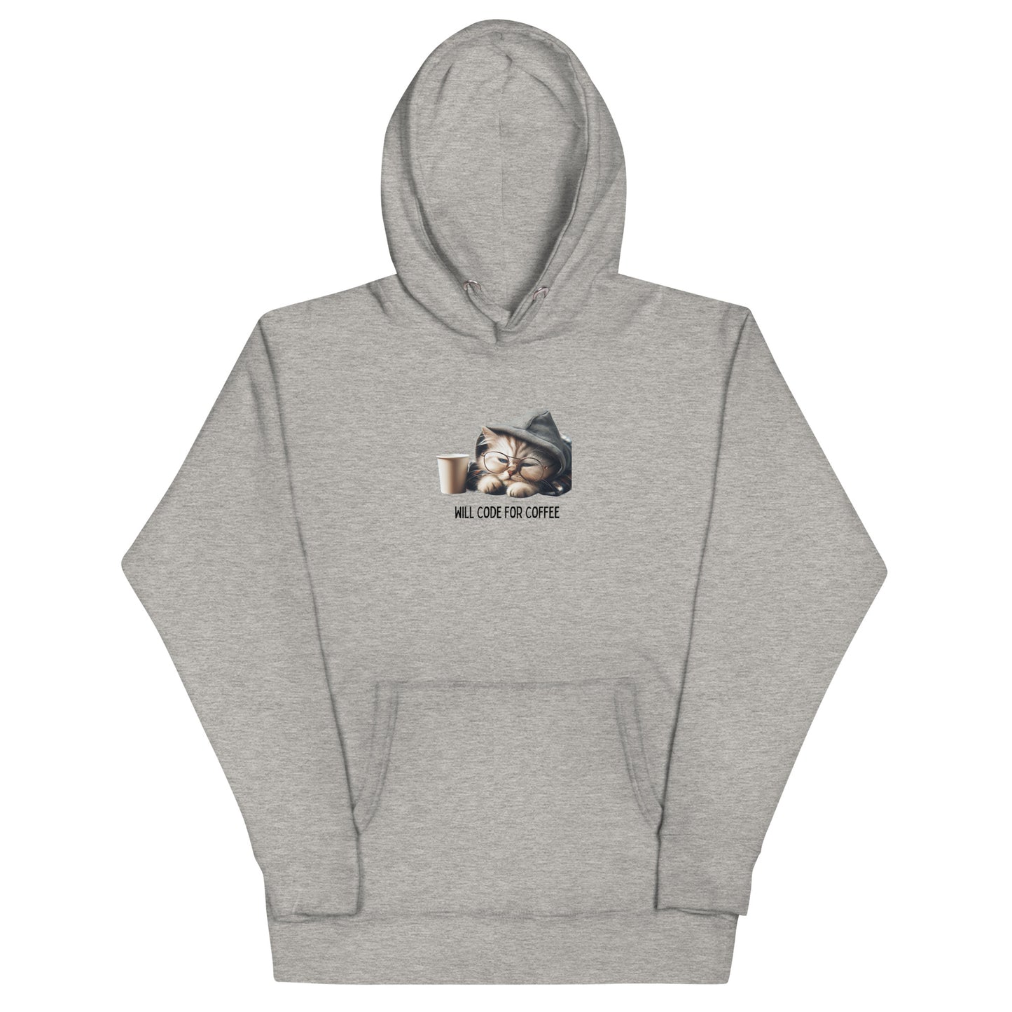 Sleepy Developer Kitty Hoodie