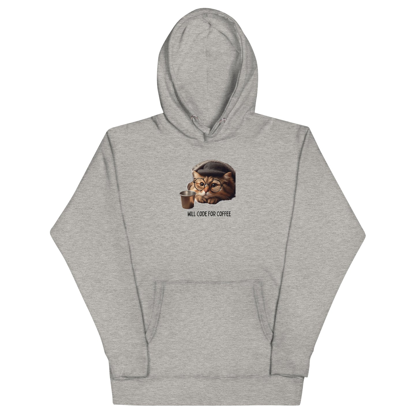 Kitty in Glasses Developer Hoodie