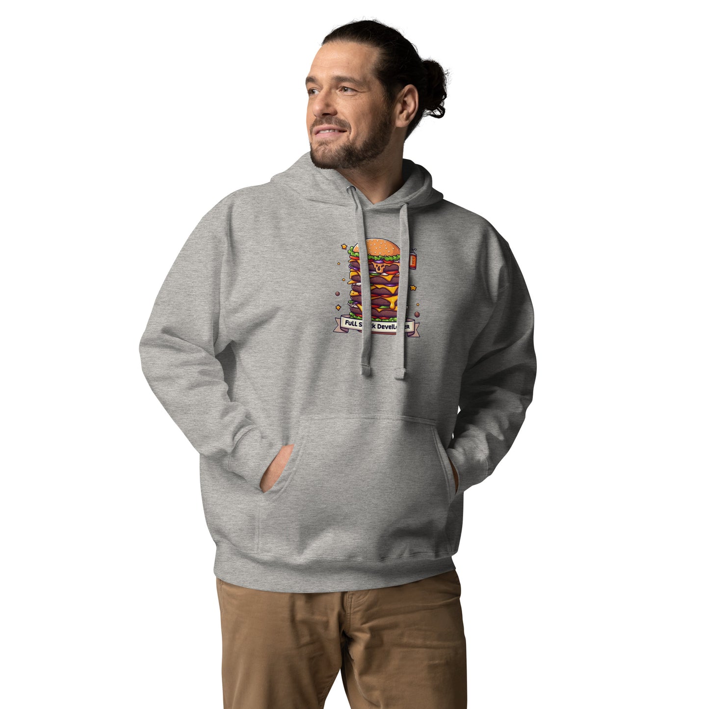 Burgers Full Stacker Hoodie