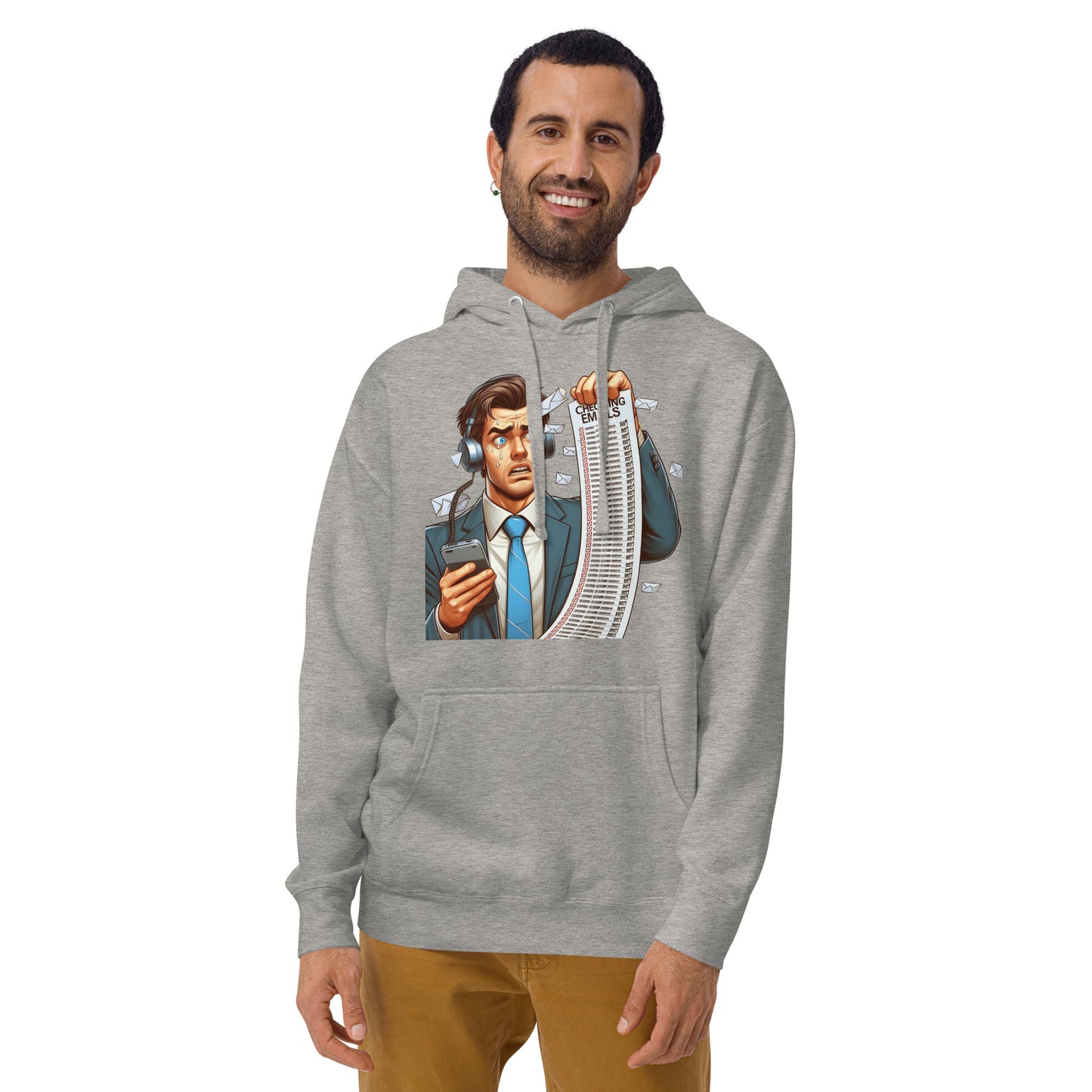 Checking Emails Hoodie