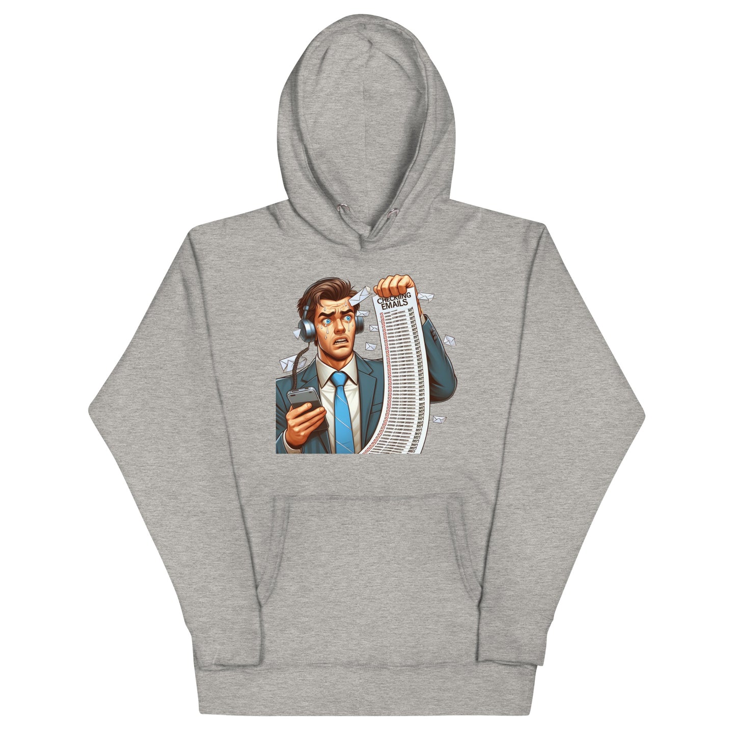 Checking Emails Hoodie