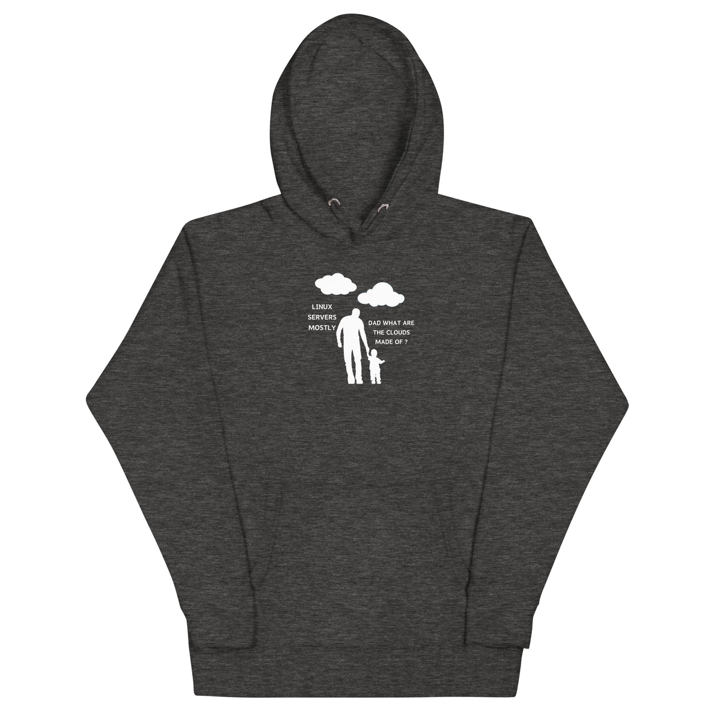 Linux Cloud Server Hoodie - Dark