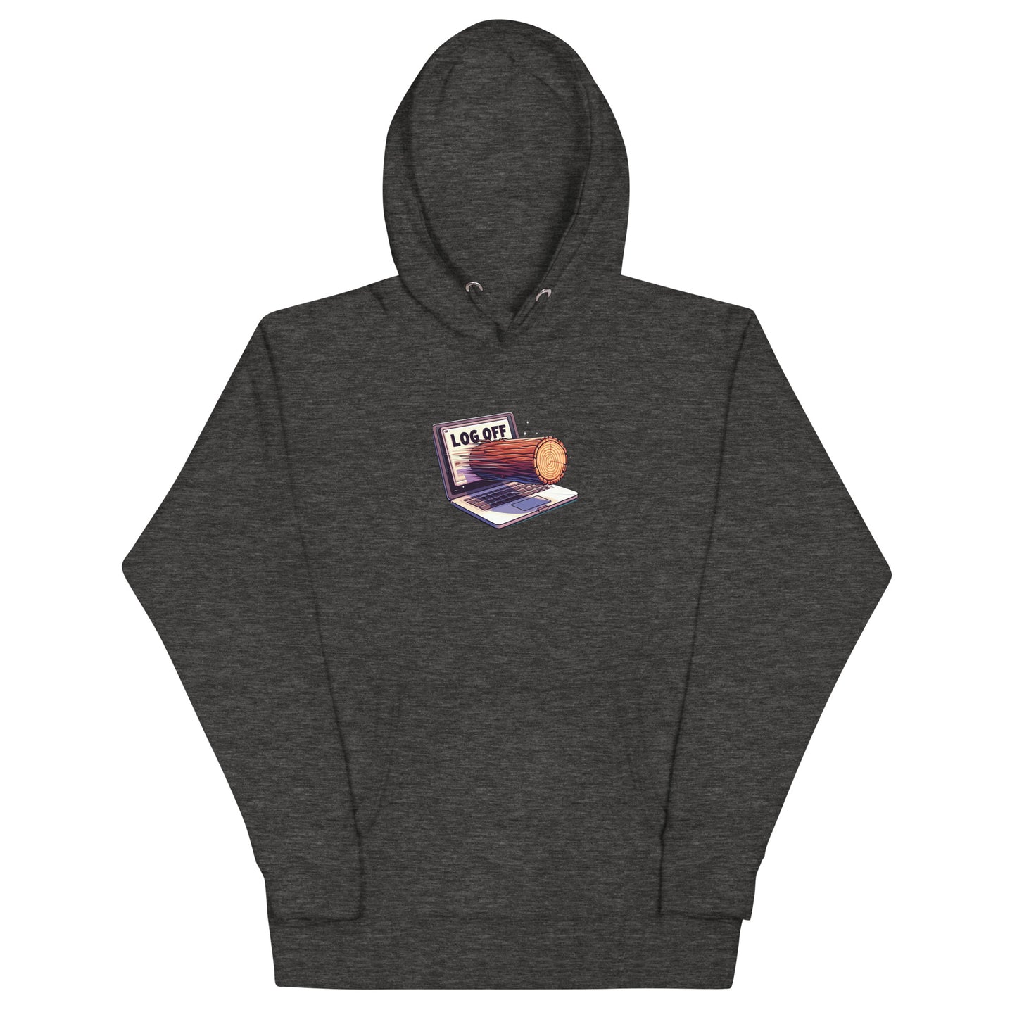 Log Off Hoodie - Dark