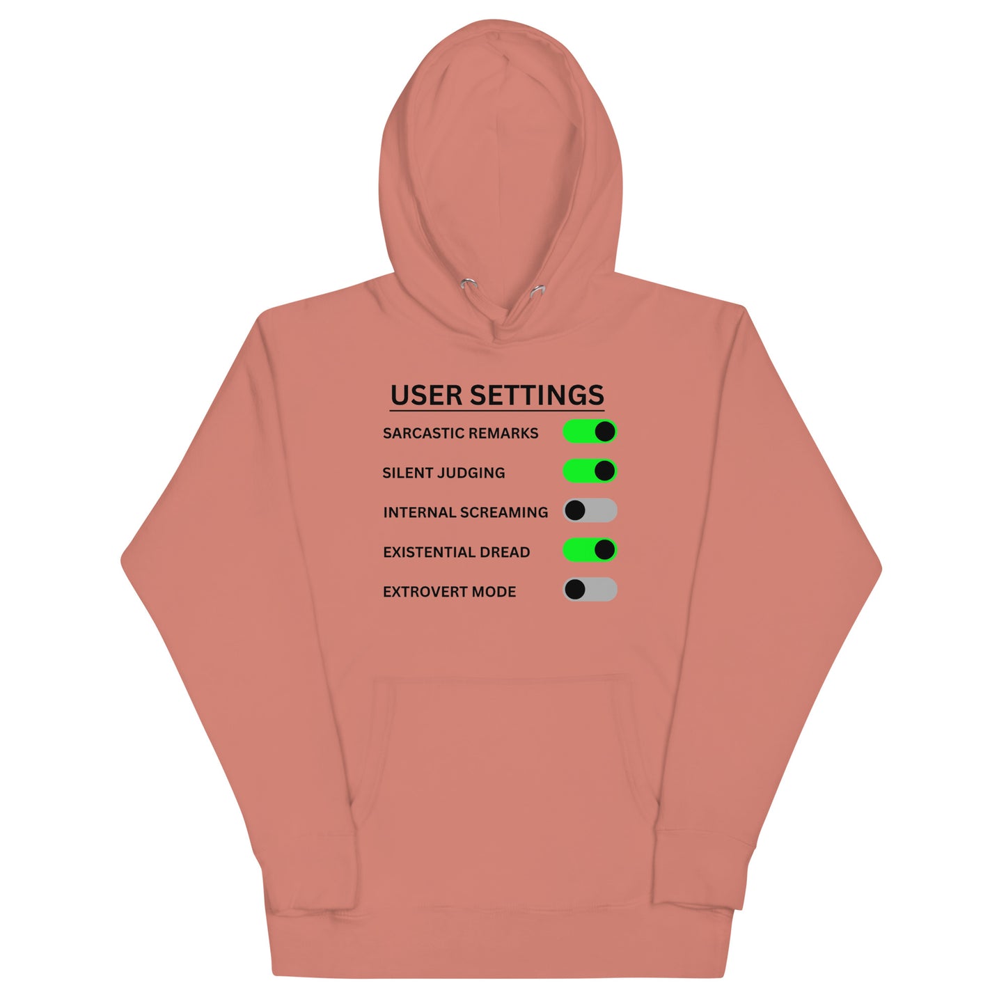 User Settings Hoodie - Light