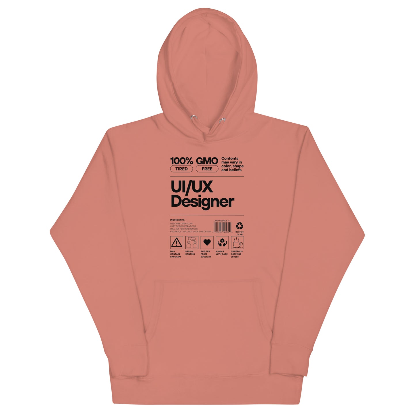 UI/UX Designer Label Hoodie - Light