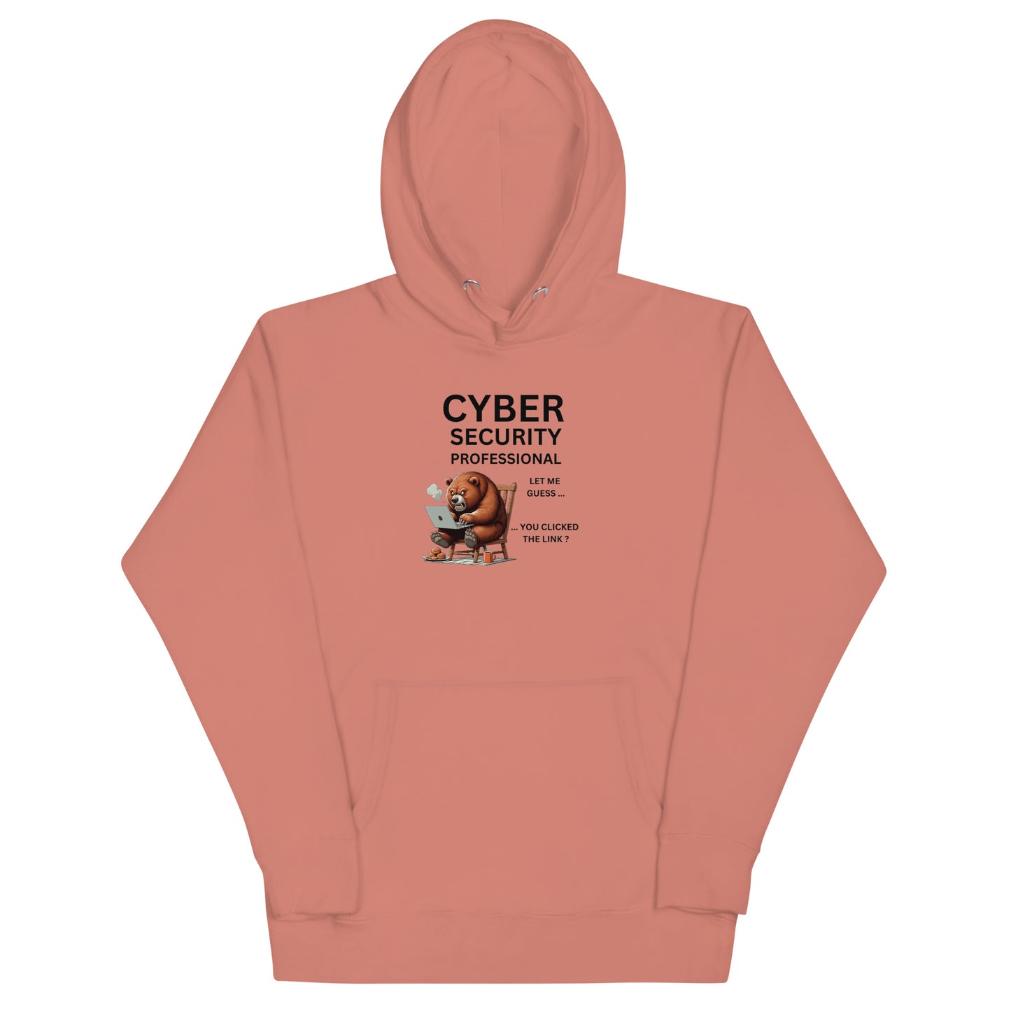 Super Angry Cyber Security Bear Hoodie