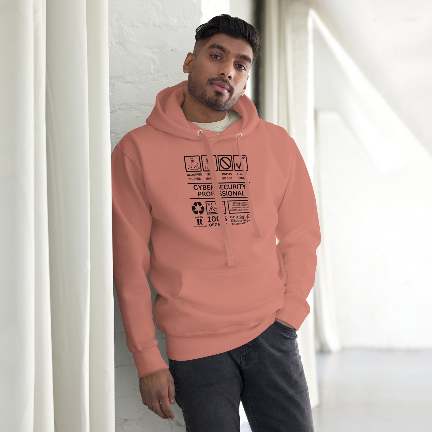 Cyber Security Professional Label Hoodie